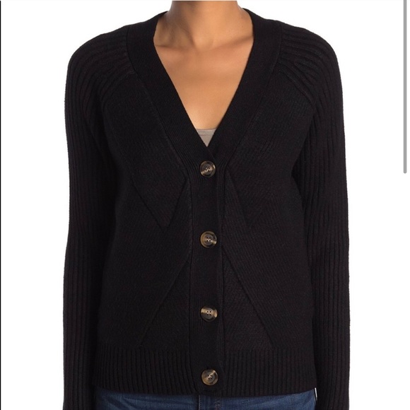 cyrus black cardigan